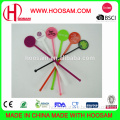 cocktail round disc plastic drink stirrer